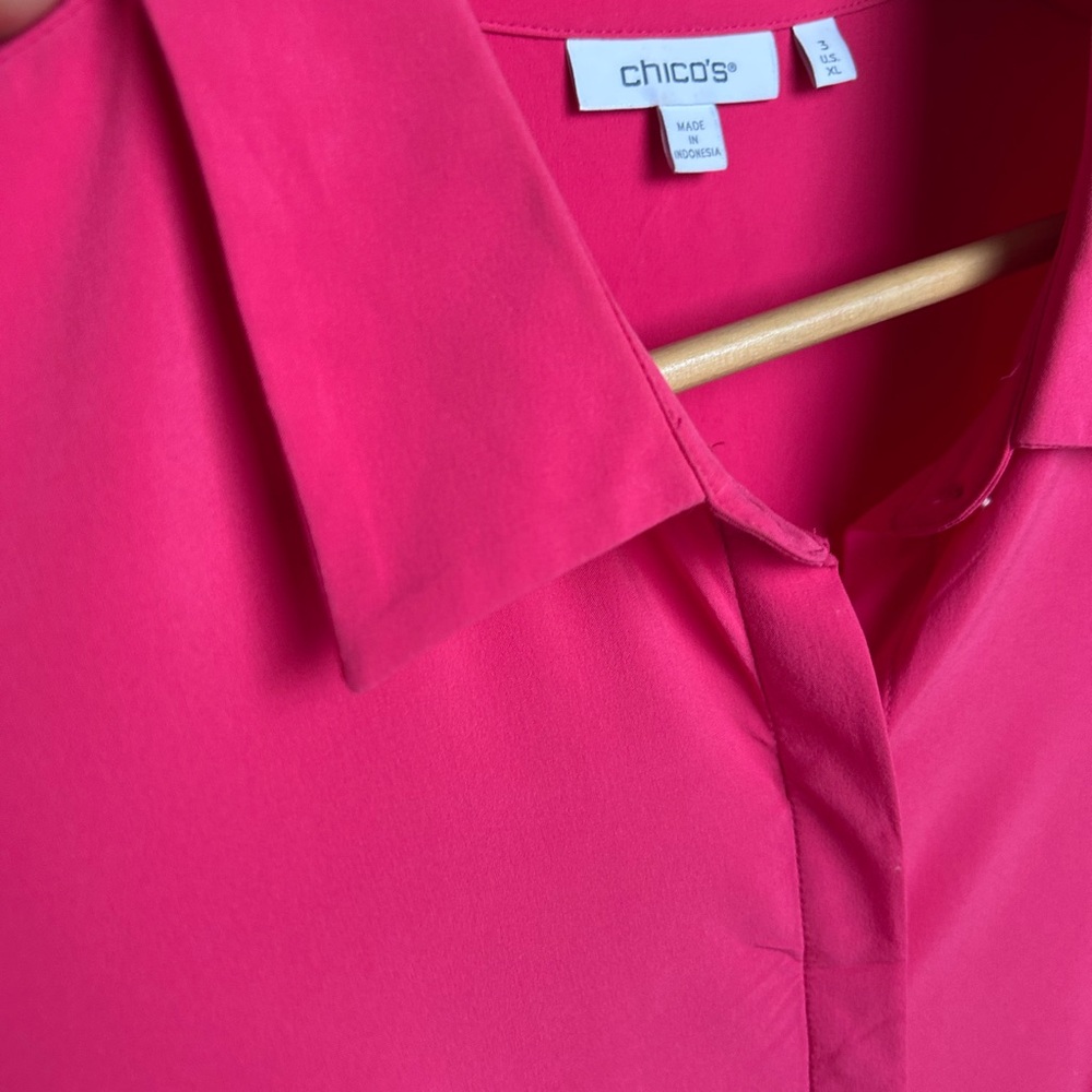 Chico's Women's Pink Top
